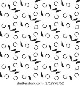 Abstract vector monochrome background. Halftone illustration pattern