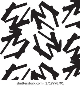 Fondo monocromo del vector abstracto. Patrón de ilustración de semitono