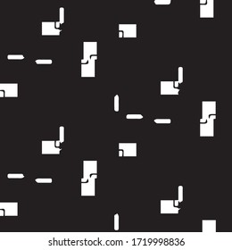 Abstract vector monochrome background. Halftone illustration pattern