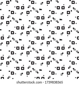 Abstract vector monochrome background. Halftone illustration pattern
