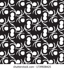 Abstract vector monochrome background. Halftone illustration pattern