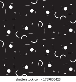 Abstract vector monochrome background. Halftone illustration pattern