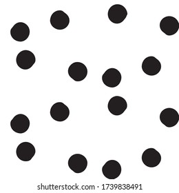 Abstract vector monochrome background. Halftone illustration pattern