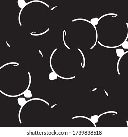Abstract vector monochrome background. Halftone illustration pattern