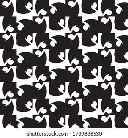 Abstract vector monochrome background. Halftone illustration pattern