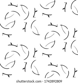 Abstract vector monochrome background. Halftone illustration pattern