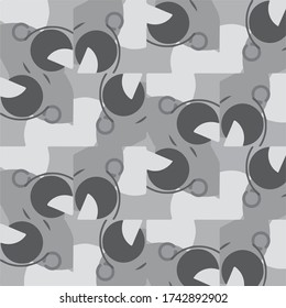 Abstract vector monochrome background. Halftone illustration pattern