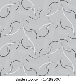 Abstract vector monochrome background. Halftone illustration pattern