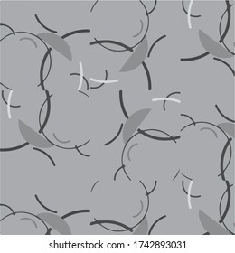 Abstract vector monochrome background. Halftone illustration pattern