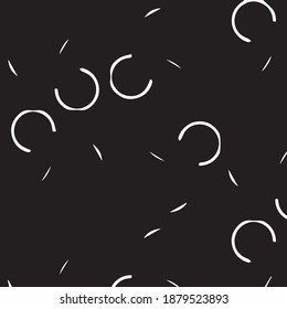 Abstract vector monochrome background. Halftone illustration pattern