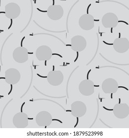 Abstract vector monochrome background. Halftone illustration pattern