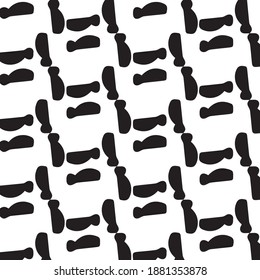 Abstract vector monochrome background. Halftone illustration pattern