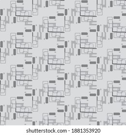 Resumen del fondo monocromo vectorial. Patrón de ilustración de semitono