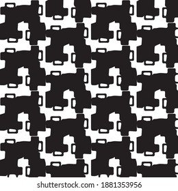 Abstract vector monochrome background. Halftone illustration pattern