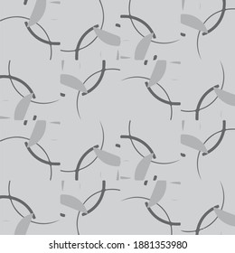 Resumen del fondo monocromo vectorial. Patrón de ilustración de semitono