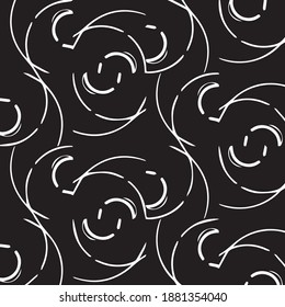 Abstract vector monochrome background. Halftone illustration pattern