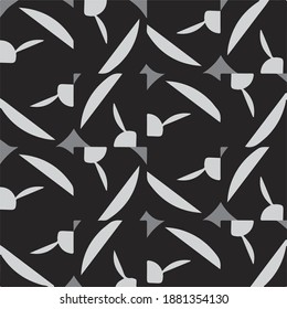 Abstract vector monochrome background. Halftone illustration pattern