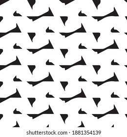 Abstract vector monochrome background. Halftone illustration pattern