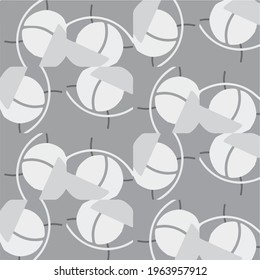 Abstract vector monochrome background. Halftone illustration pattern