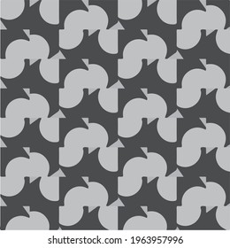 Abstract vector monochrome background. Halftone illustration pattern