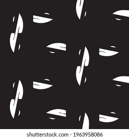 Abstract vector monochrome background. Halftone illustration pattern