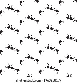 Abstract vector monochrome background. Halftone illustration pattern