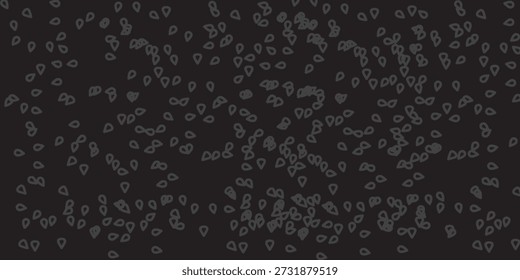 Fondo monocromo de Vector Abstractas. Patrón de ilustración de semitono