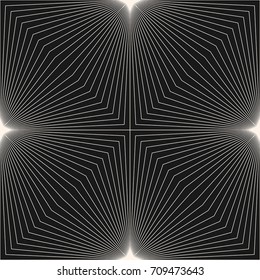 Abstract vector monochrome geometric pattern with thin slanted lines in square form. Modern stylish minimal background. Creative seamless texture, repeat tiles. Dark design for decor, covers, digital