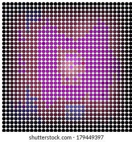 Abstract vector mosaic