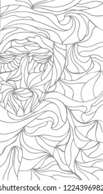 Abstract vector mosaic like background