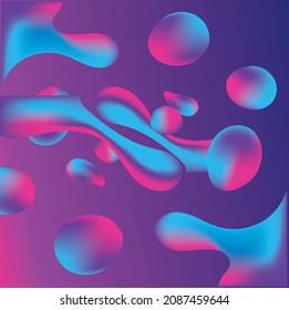 Abstract vector, the most beautiful picture purple color