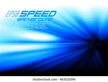 Abstract Vector Motion Blur Background