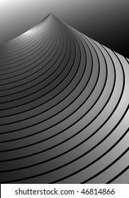 Abstract vector mountain