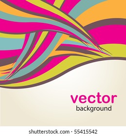 Abstract vector multicolored background.