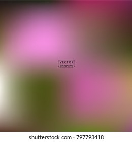 Abstract vector multicolored blurred background For Web and Mobile Applications. Blurred vector background can use for art illustration template design, brochure or web design.