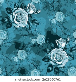 Abstract vector natural seamless pattern and wrapping paper  
design, allover with background illustration digital image printing factory textile