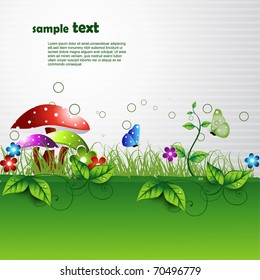 abstract vector nature background