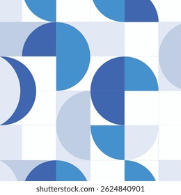 Abstract Vector Nautical Geometric Shapes Pattern Design for poster, web banner design shape vector illustration background