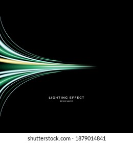 abstract vector neons wave. bright sparkling background.