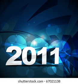 abstract vector new year stylish design