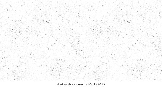 Abstract vector noise. Distressed black texture. Dark grainy texture on white background. Dust overlay textured. Grain noise particles. Rusted white effect. Grunge design