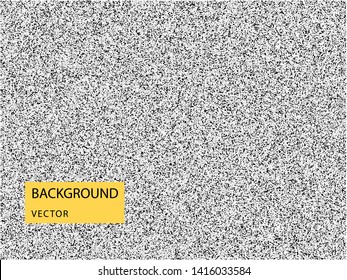 Abstract vector noise. Grunge texture overlay with fine particles on isolated background.