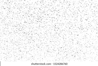 Abstract vector noise. Grunge texture overlay with rough and fine black particles isolated on white background. Vector illustration. EPS10.