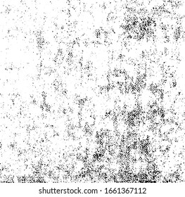 Abstract vector noise. Grunge texture overlay with rough and fine black particles isolated on white background. Vector illustration. EPS10.