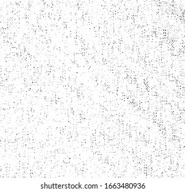 Abstract vector noise. Grunge texture overlay with rough and fine black particles isolated on white background. Vector illustration. EPS10.