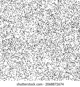 Abstract vector noise. Grunge texture overlay with rough and fine black particles isolated on white background. Vector illustration. EPS10.