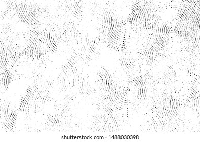 Abstract vector noise. Small particles of debris and dust. Distressed uneven background. Grunge texture overlay with fine grains isolated on white background. Vector illustration. EPS10.