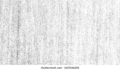 Abstract vector noise. Small particles of debris and dust. Distressed uneven background. Grunge texture overlay with rough and fine grains isolated on white background. Vector illustration. EPS10.