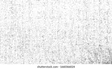Abstrakter Vektorillustration-Lärm. Kleine Partikel aus Schmutz und Staub. Unruhestifter ungleicher Hintergrund. Grunge Textur-Overlay mit groben und feinen Körnern einzeln auf weißem Hintergrund. Vektorillustration. EPS10.