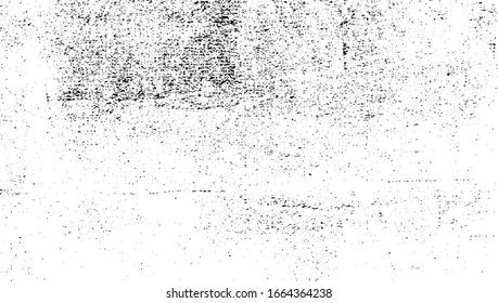 Abstrakter Vektorillustration-Lärm. Kleine Partikel aus Schmutz und Staub. Unruhestifter ungleicher Hintergrund. Grunge Textur-Overlay mit groben und feinen Körnern einzeln auf weißem Hintergrund. Vektorillustration. EPS10.
